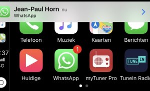 WhatsApp se podrá utilizar con Apple CarPlay y teléfonos iPhone