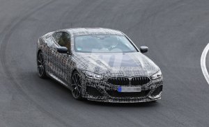 Cazado el BMW Serie 8 pack M al mínimo de camuflaje en Nürburgring