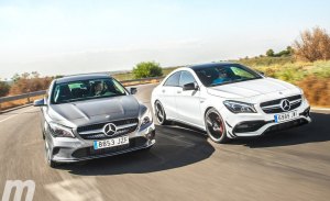 Mercedes CLA 200d y CLA 45 AMG, ¿cómo de diferentes son?
