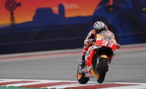 Pole y sanción de Marc Márquez en el GP de las Américas