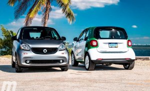 Smart solo venderá modelos electricos en Europa a partir de 2020