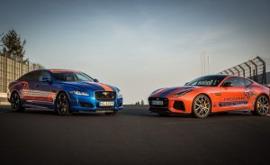 Los Jaguar F-TYPE SVR y XJR575, nuevos Race Taxi del circuito de Nürburgring