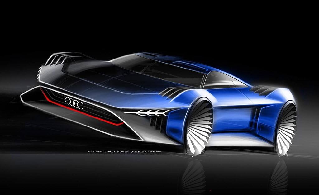 Audi RSQ etron, un concept car creado para una película de animación