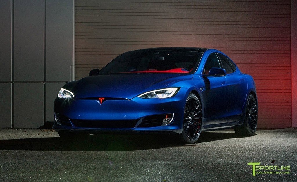 T Sportline Convierte Al Tesla Model S En El Coche De Superman Motor Es