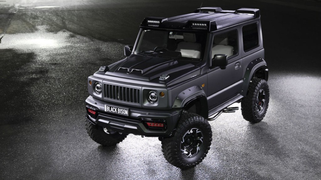 El Suzuki Jimny Wald Black Bison es más espectacular en la 