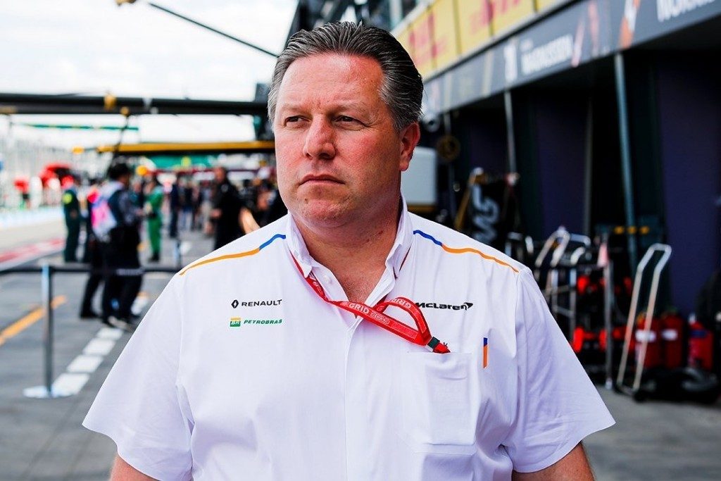 Zak Brown McLaren saltará a la IndyCar si es en F1