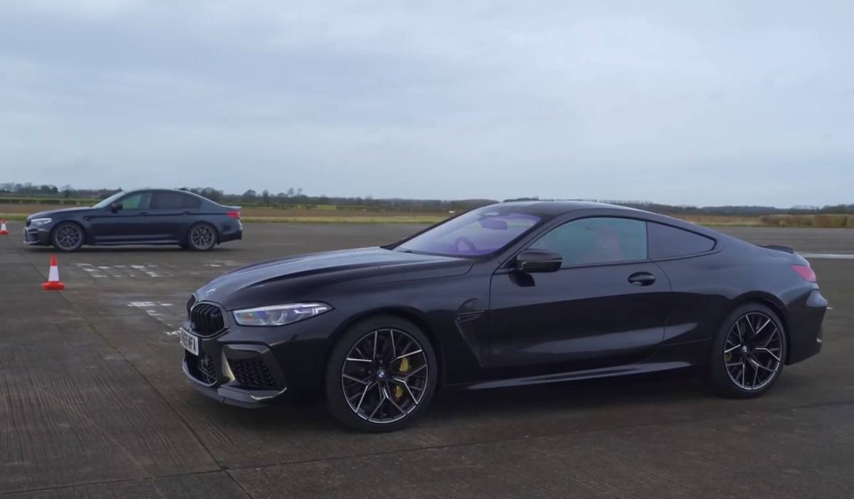 BMW m5 vs BMW m4