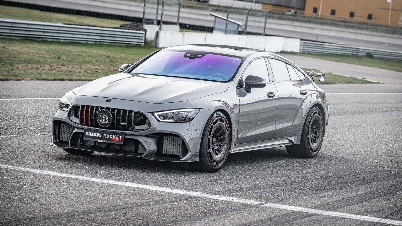 Brabus Rocket 900 10 Unidades Mas Salvajes Del Mercedes Amg Gt 63 S Berlina Motors Addict