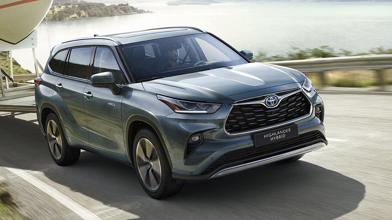 Precios y gama del Toyota Highlander 2021, el nuevo SUV h??brido japon??s ...
