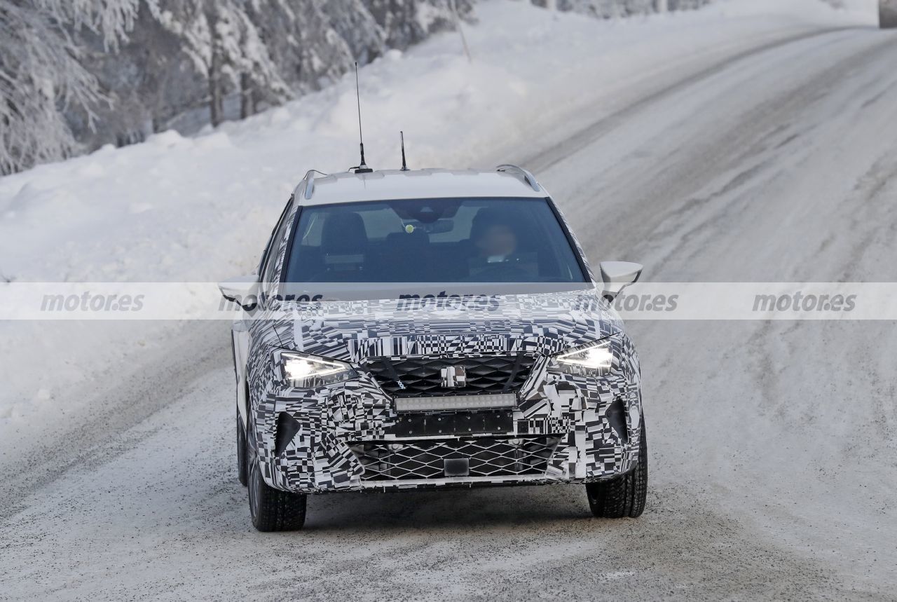 New spy photos of the SEAT Arona Facelift 2021 reveal interesting