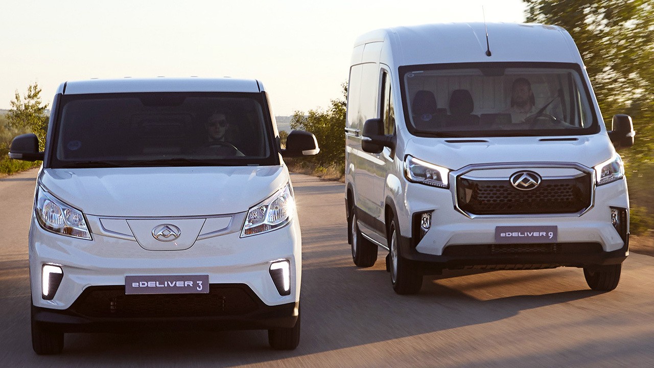 The New Electric Vans From Maxus Arrive In Spain With An Interesting