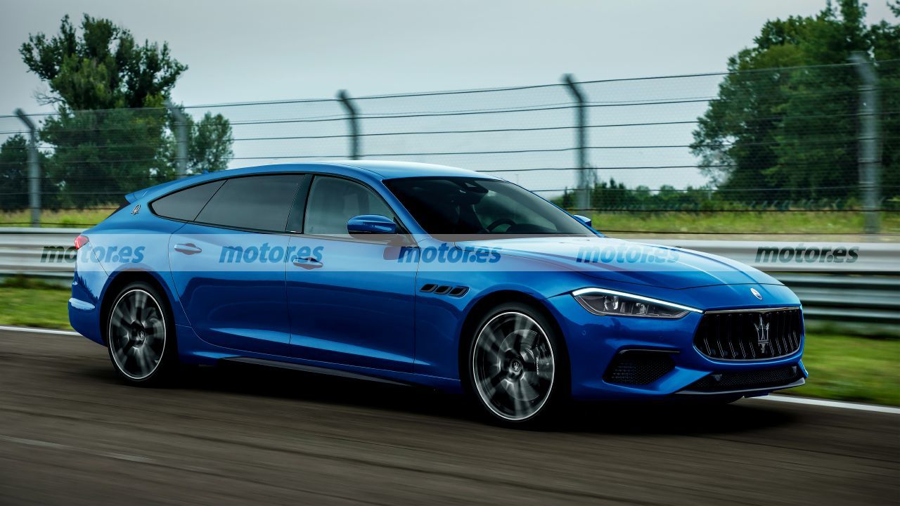 Adelantamos el futuro Maserati Quattroporte SW 2024, un inédito familiar deportivo Motor.es