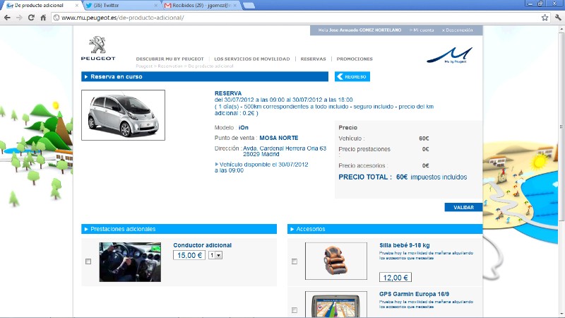 Pantallazo Mu by Peugeot Pantallazo Mu by Peugeot