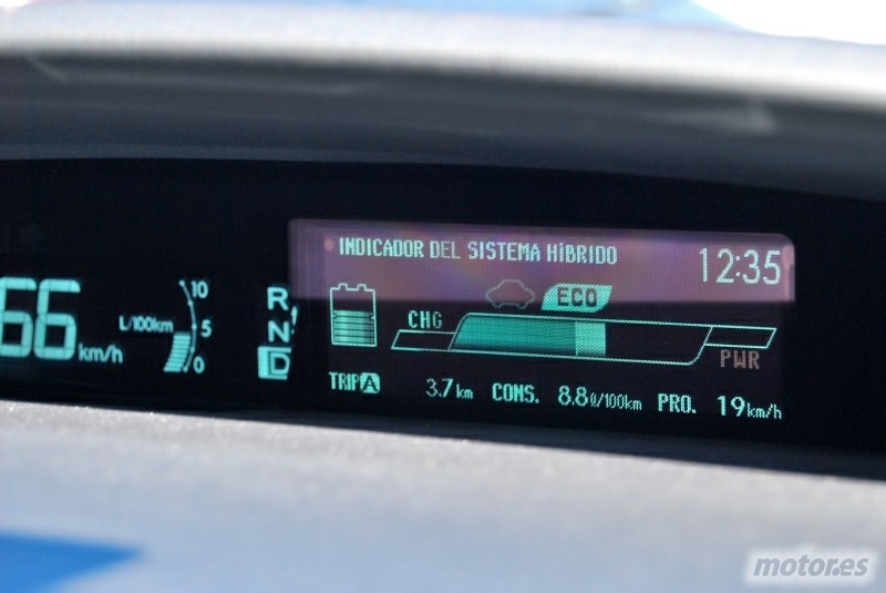 Toyota Prius pantalla