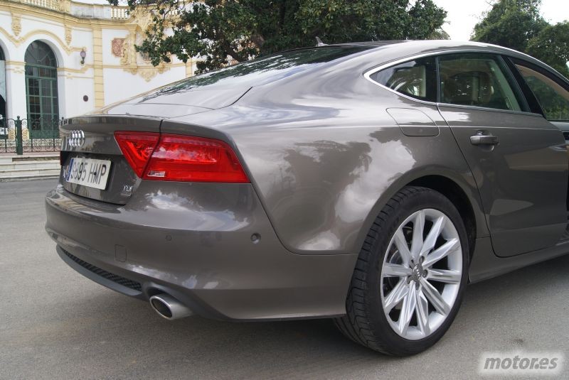 Vista trasera Audi A7 Sportback Vista trasera Audi A7 Sportback